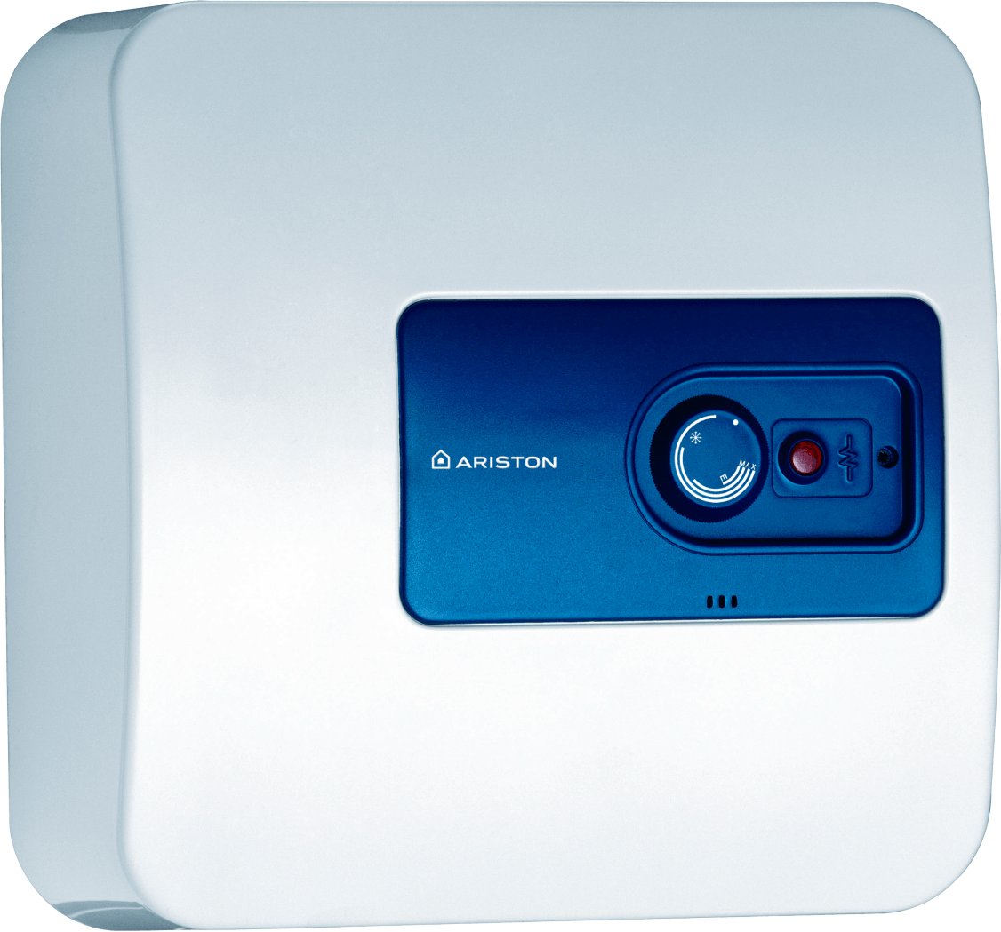 Ariston 10L Water Heater Blur, Compact and Energy Efficient Small Capacity Water Heater for Over-Sink Applications, Designed for Quick Heating and Optimal Heat Retention in Small Spaces